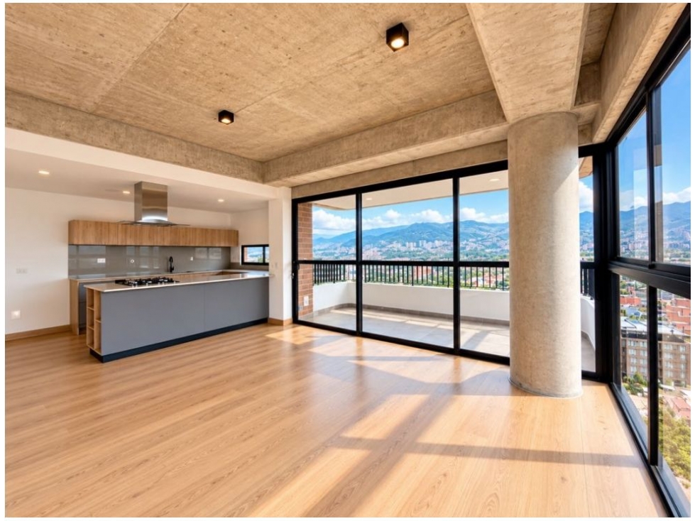 VENTA DE APARTAMENTO NUEVO EN EL POBLADO - LOMA DE LALINDE — foto 2