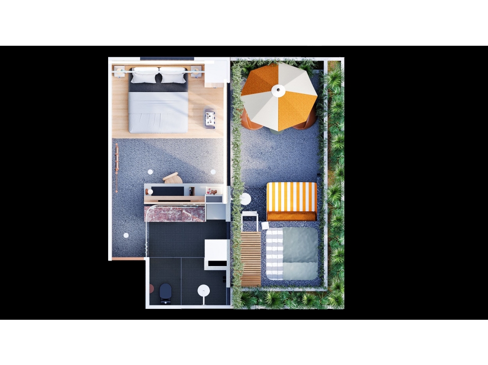 VENTA DE HABITACION HOTELERA - SUITE HOTELERA EN LAURELES, AIRBNB — foto 6