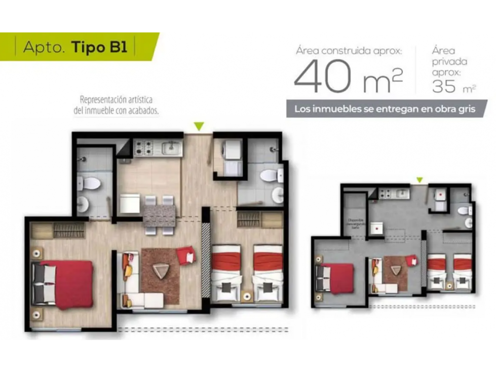 SE VENDE APARTAMENTO EN ZONA DE ALTA VALORIZACION EN BOGOTA — foto 2