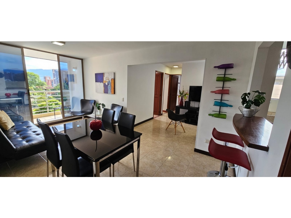 APARTAMENTO EN ARRIENDO AMOBLADO SECTOR LOS BALSOS - POBLADO