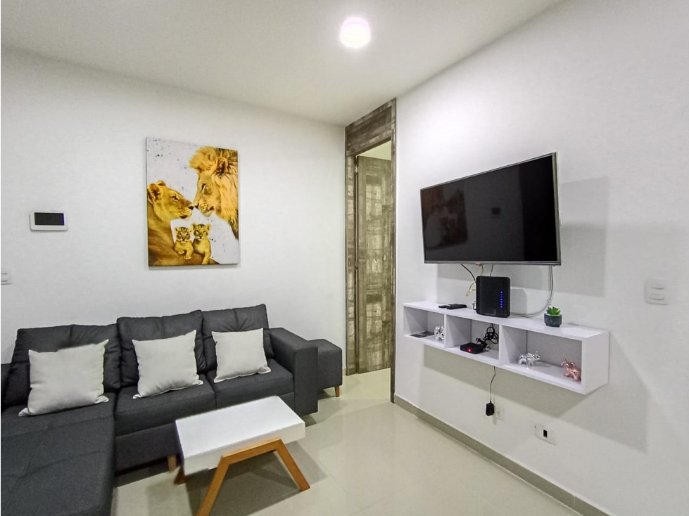 Apartamento amoblado en alquiler, en los Colores — foto 2