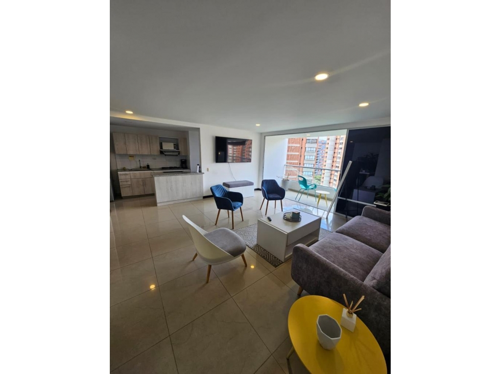 Apartamento amoblado en arriendo El Poblado, Medellin