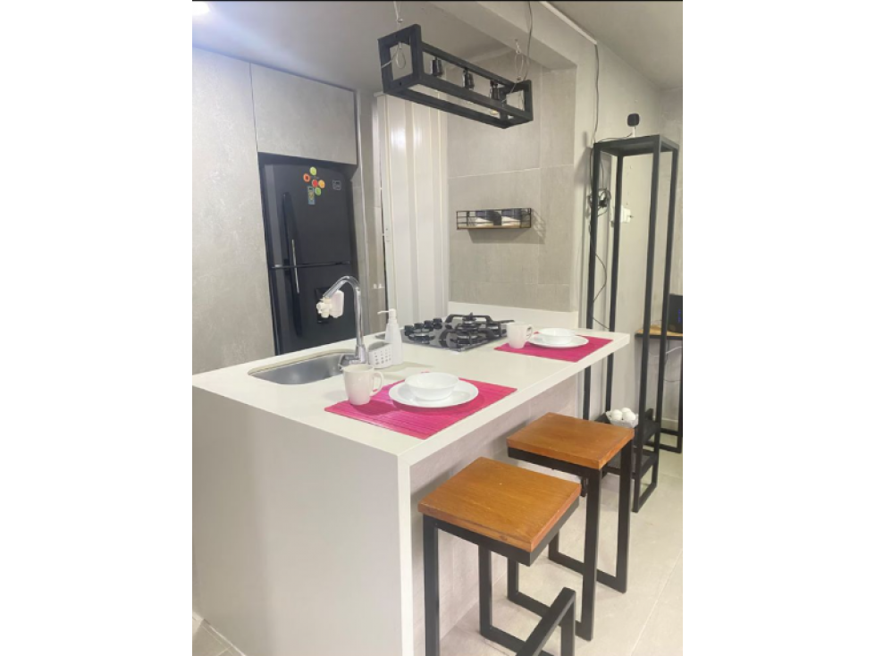 Apartamento amoblado en alquiler en Rio negro