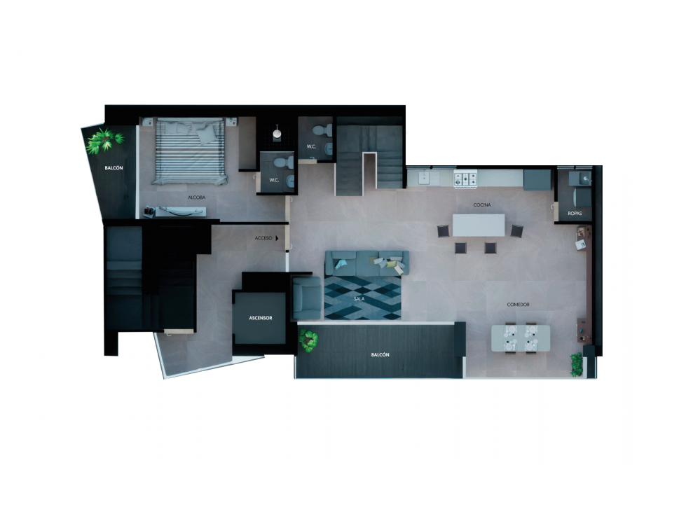 Apartamento en venta La Castellana, Medellin — foto 2