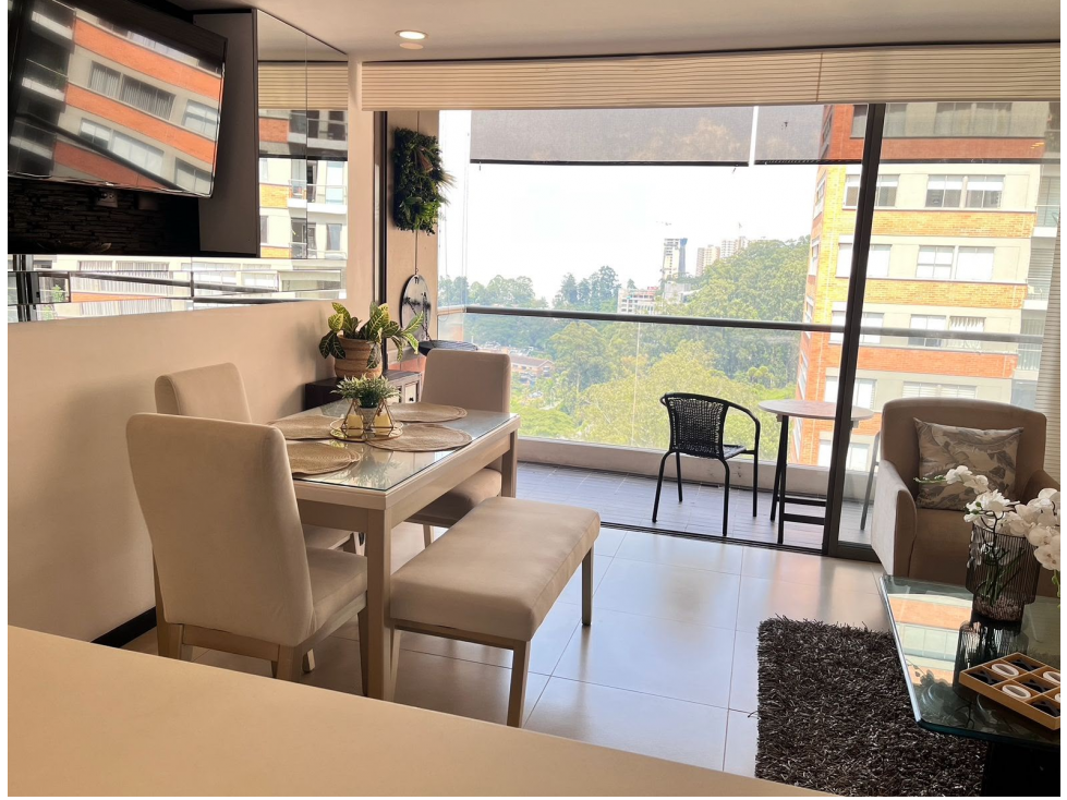Apatamento amoblado en alquiler en el Poblado — foto 2