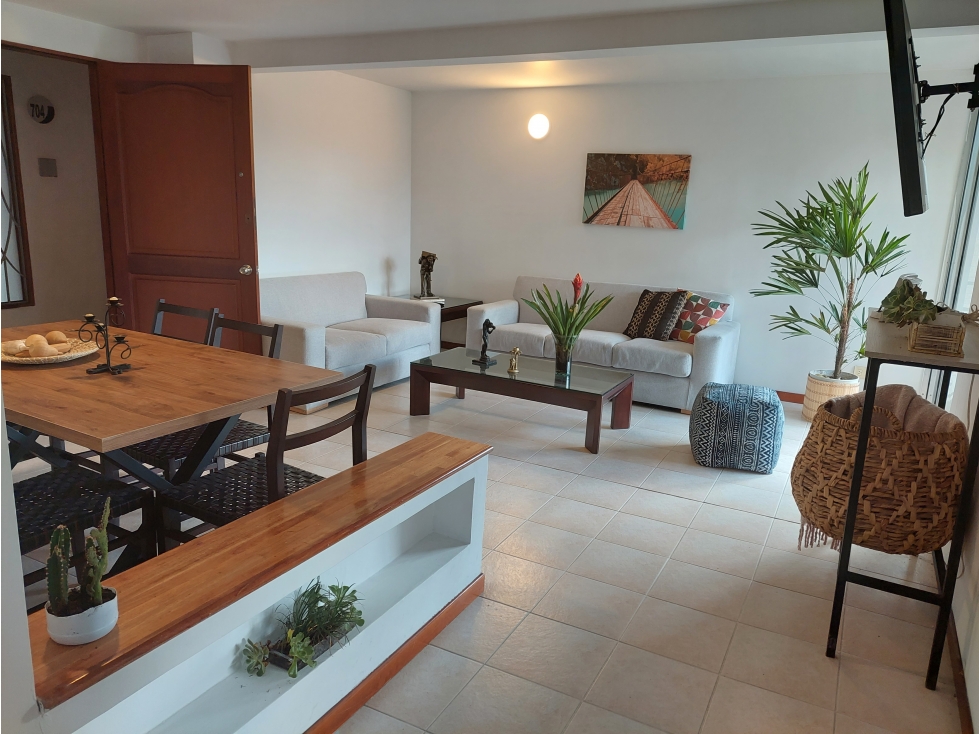 Apartamento amoblado en arriendo El Poblado, Medellin — foto 4
