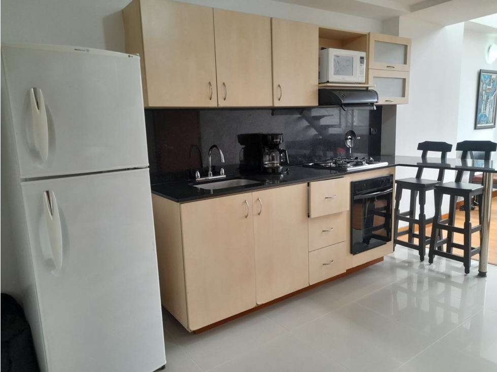 Apartaestudio Amoblado En Arriendo poblado Medellín