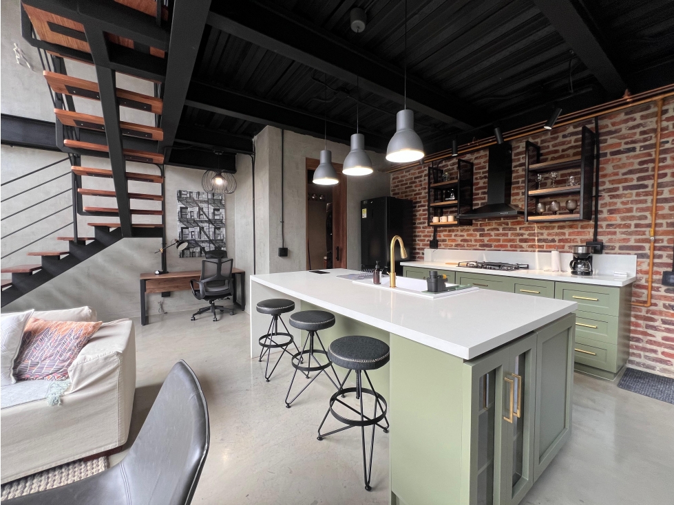 Apartaestudio amoblado en alquiler Laureles