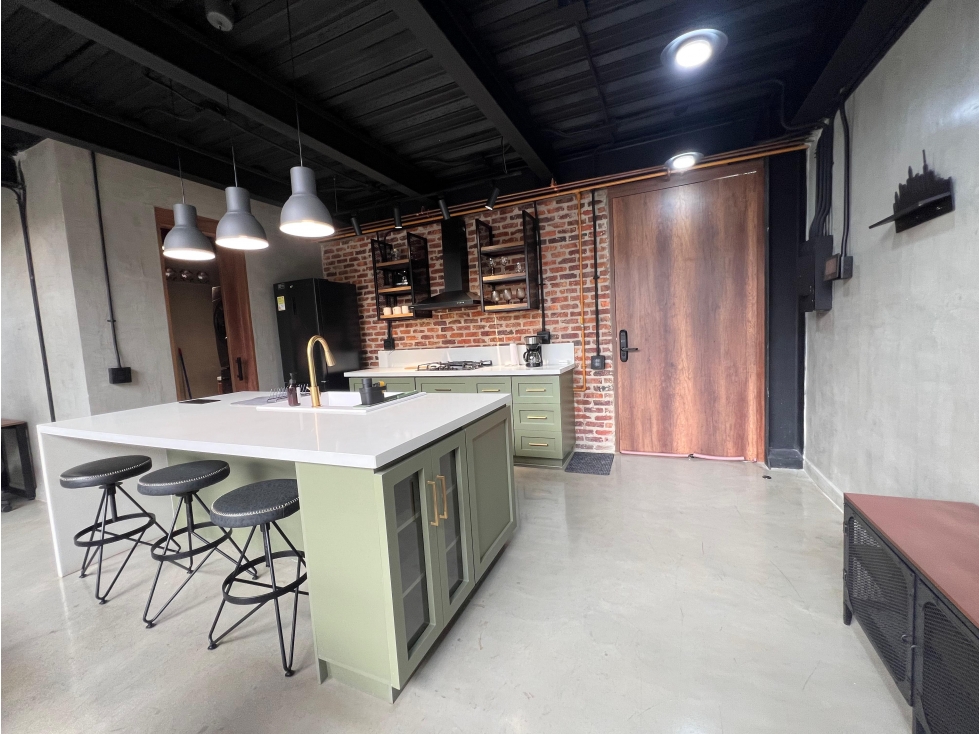 Apartaestudio amoblado en alquiler Laureles — foto 2
