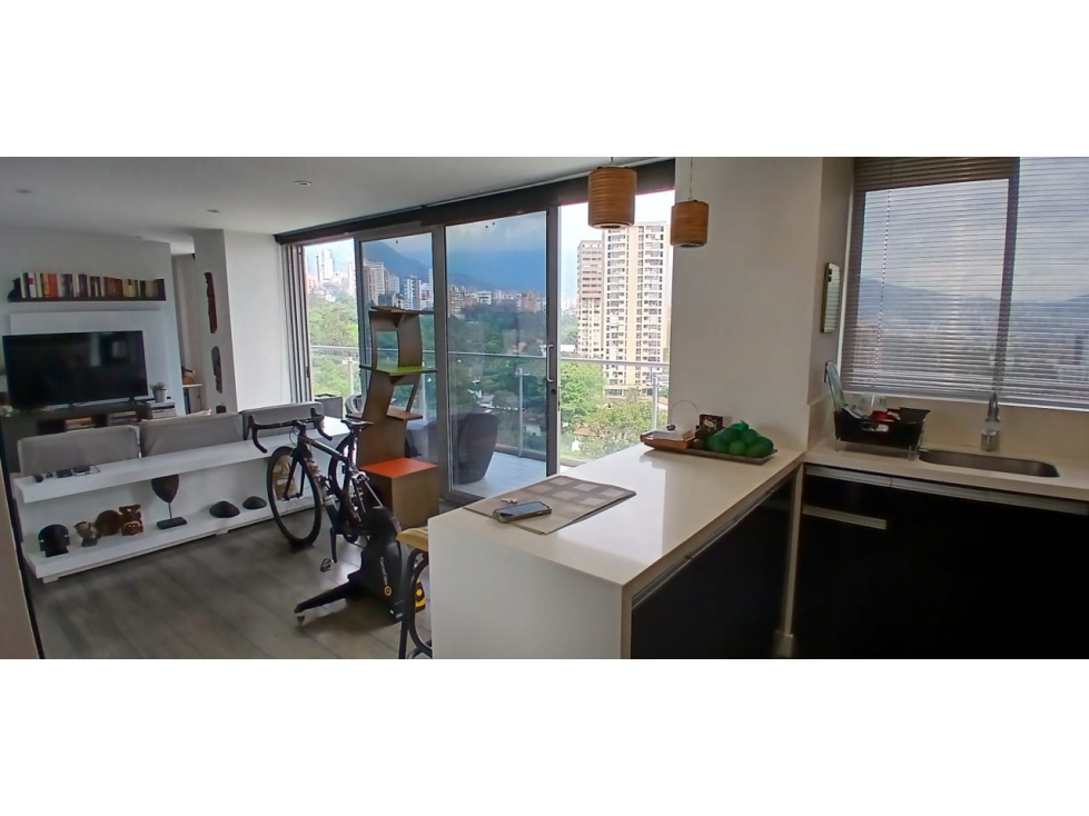 Apartaestudio amoblado en arriendo El Poblado, Medellin — foto 5