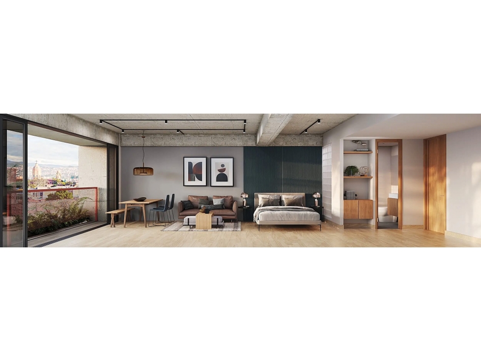 ¡CESION DE DERECHOS! Apartaestudio Loft en La Candelaria, 36,83 M2 — foto 2