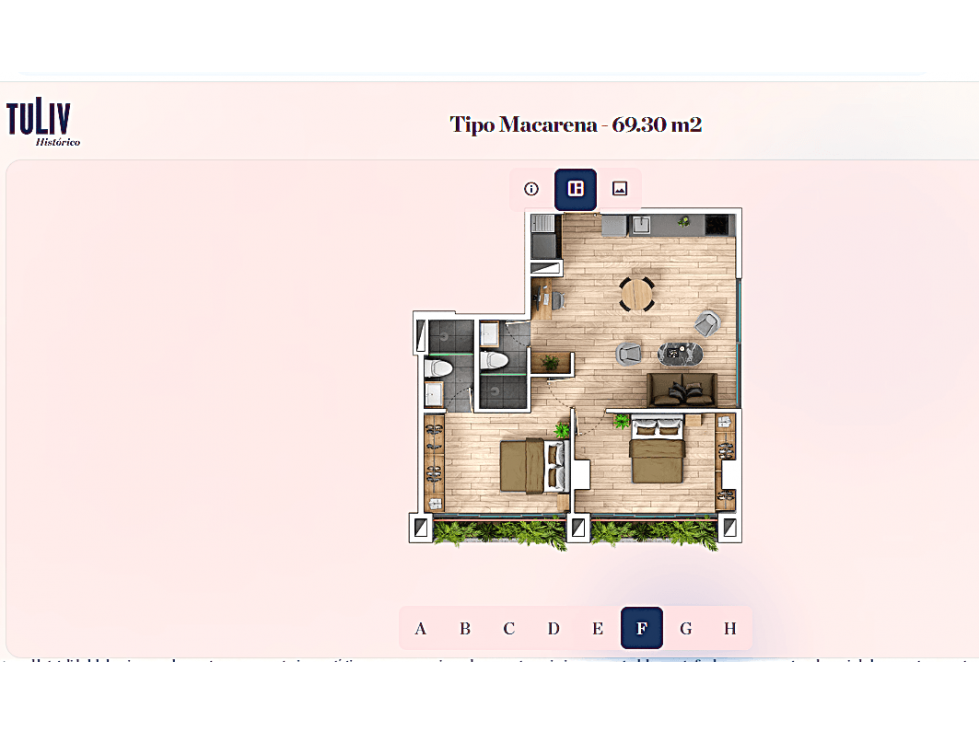 Apartamentos en La Candelaria ¡ULTIMAS UNIDADES!, 71,51 M2 — foto 3