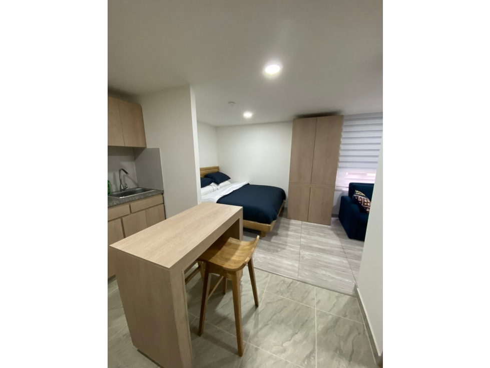 Apartaestudio AMOBLADO en Venta en las Nieves ¡INVERSIONISTA! 21.8 M2
