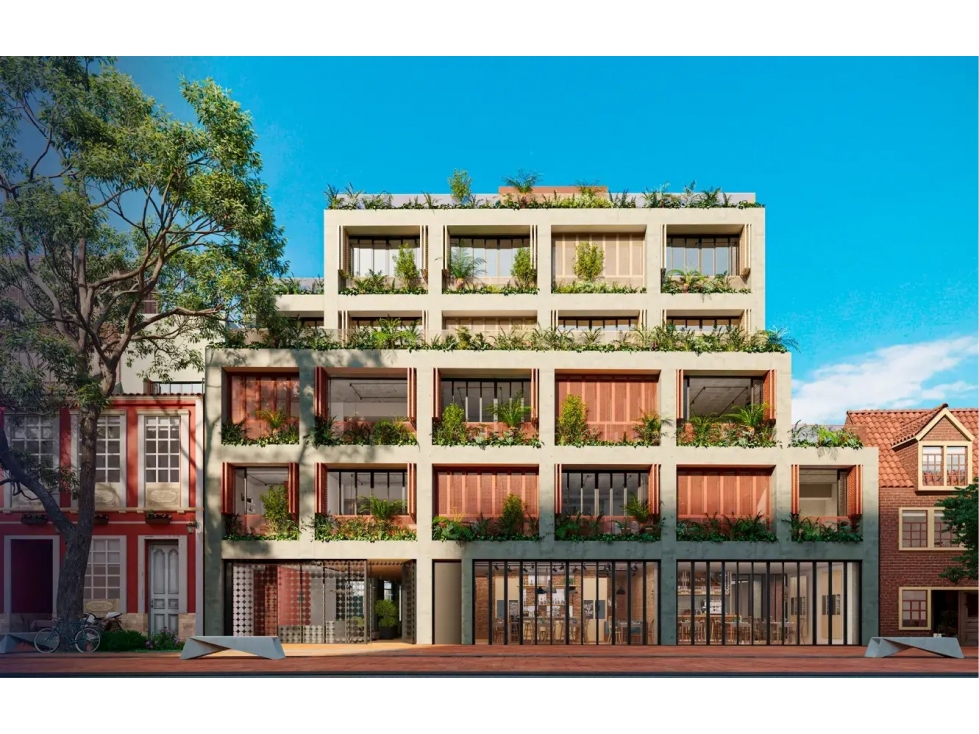 ¡CESION DE DERECHOS! Apartaestudio Loft en La Candelaria, 36,83 M2