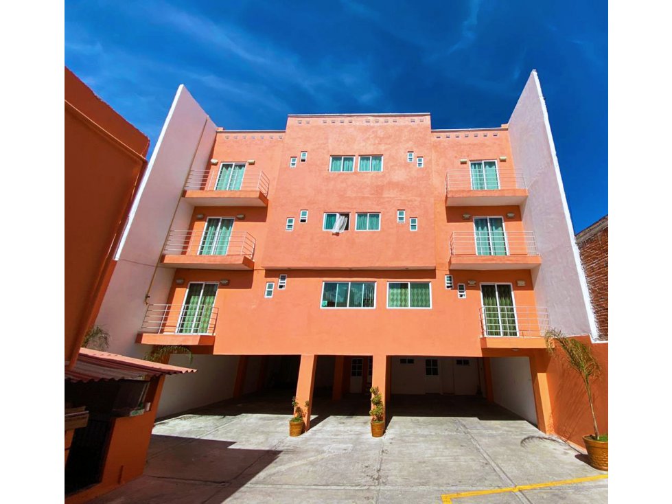 Departamento en renta amueblado Zócalo de Cholula (Depa 1)