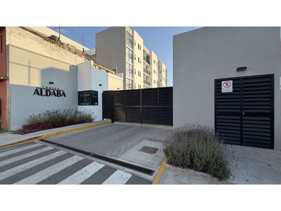 Departamento amueblado en renta en Torre Aldaba, zona El Mirador, Pue.