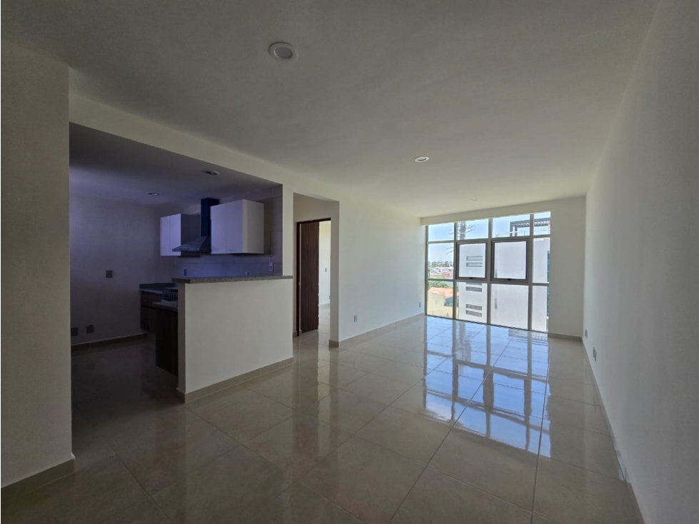 Departamento nuevo en renta en Cumbres Barreal, Cholula, Puebla. - 2
