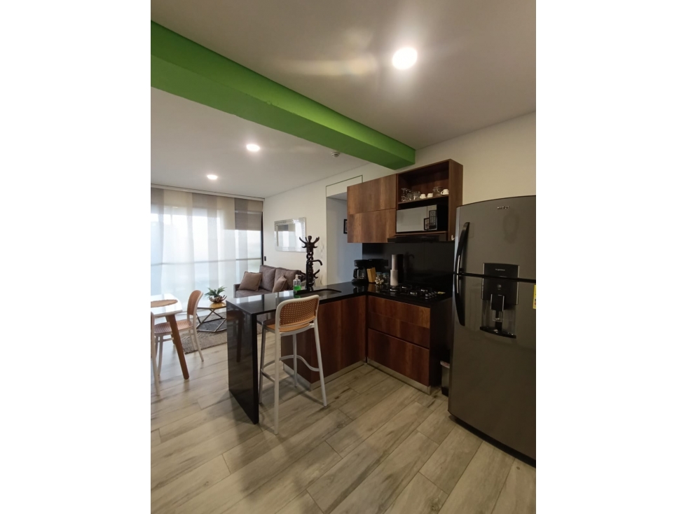 Apartamento tipo suit amoblado en venta
