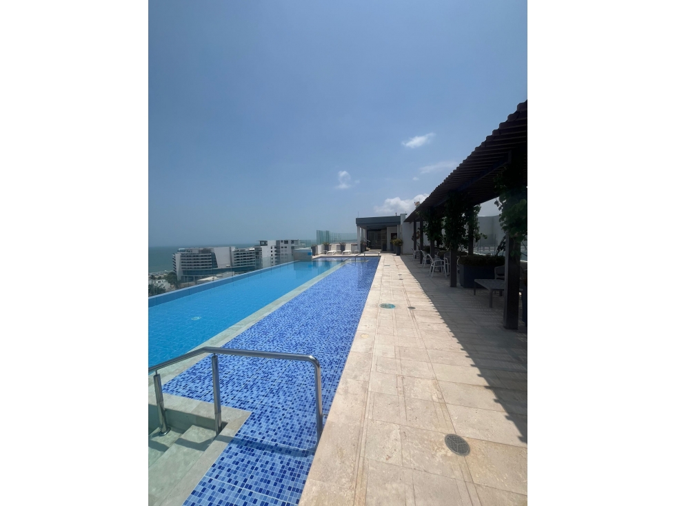 VENTA APARTAMENTO CIELO MAR AMOBLADO CARTAGENA DE INDIA