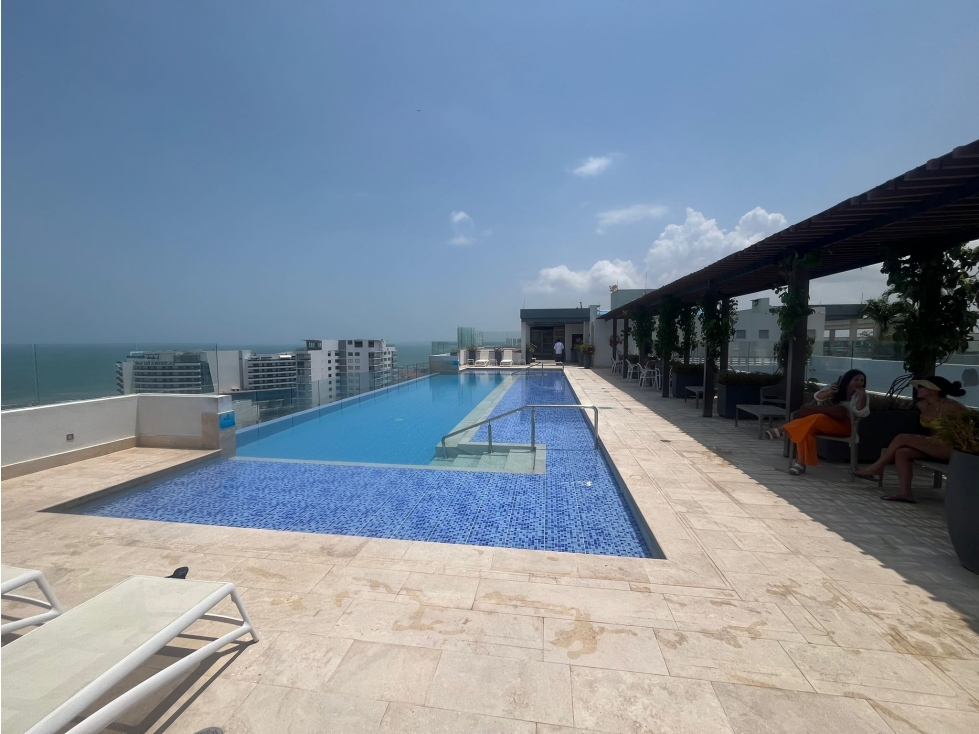 VENTA APARTAMENTO CIELO MAR AMOBLADO CARTAGENA DE INDIA — foto 2