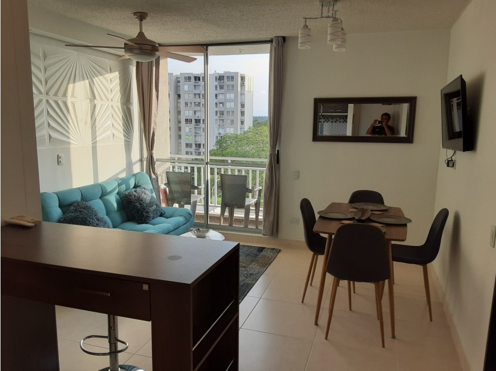 APARTAMENTO AMOBLADO EN ARRIENDO PARQUE HEREDIA — foto 5