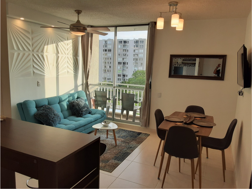 APARTAMENTO AMOBLADO EN ARRIENDO PARQUE HEREDIA — foto 6