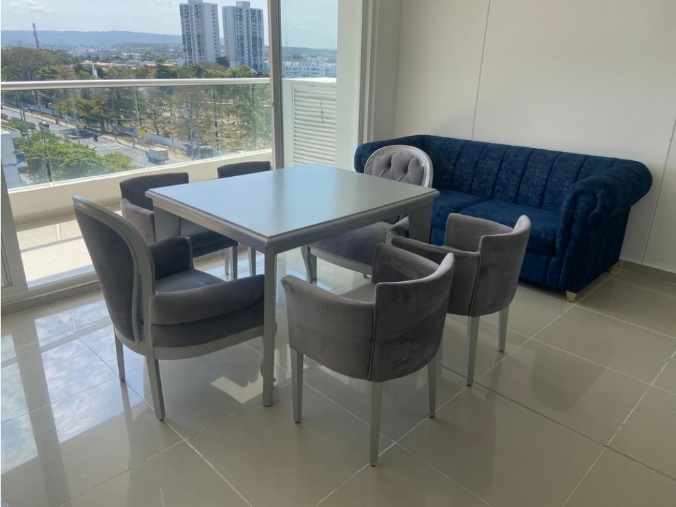 ARRIENDO DE APARTAMENTO-AMOBLADO-RECREO-CARTAGENA — foto 2