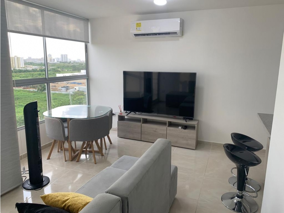 APARTAMENTO AMOBLADO EN ARRIENDO CIUDAD JARDIN CARTAGENA