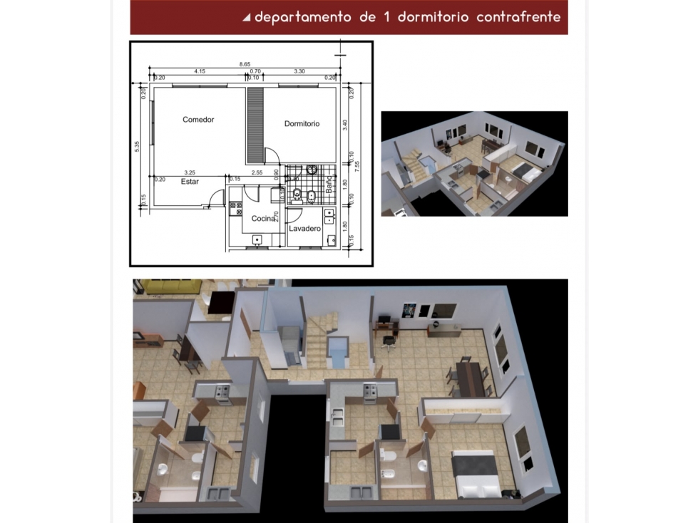 DEPARTAMENTOS EN POZO EN VENTA TANDIL - 5