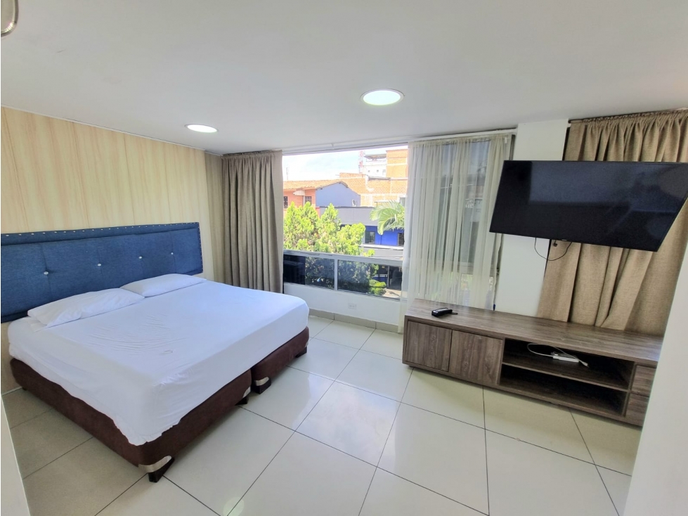 Arriendo Apartaestudio Tipo Loft con Aire Acondicionado