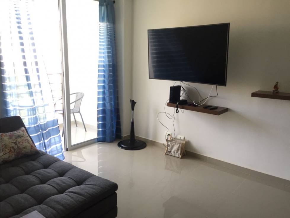 Apartamento amoblado de 2 alcobas, Velodromo. — foto 6