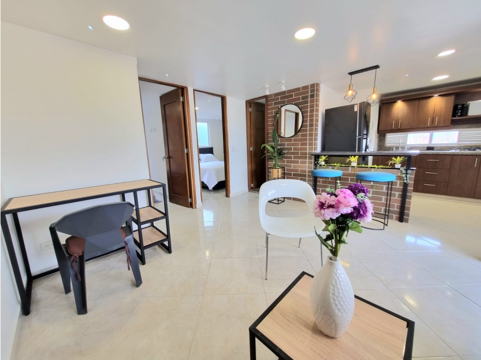 Apartamento amoblado en Laureles con excelente vista panorámica. — foto 5