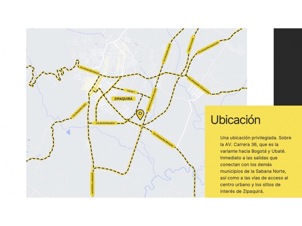 Venta Lote Industrial y comercial Zipaquira - 4