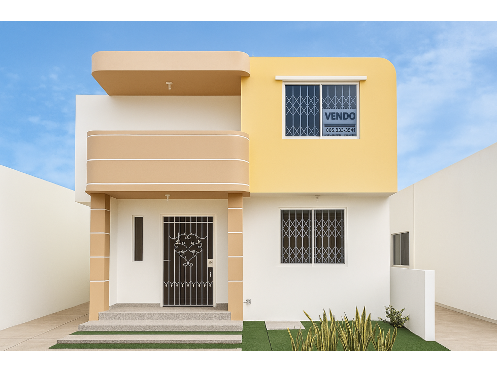 Casa de 3 dormitorios con piscina en Santa María, Manta