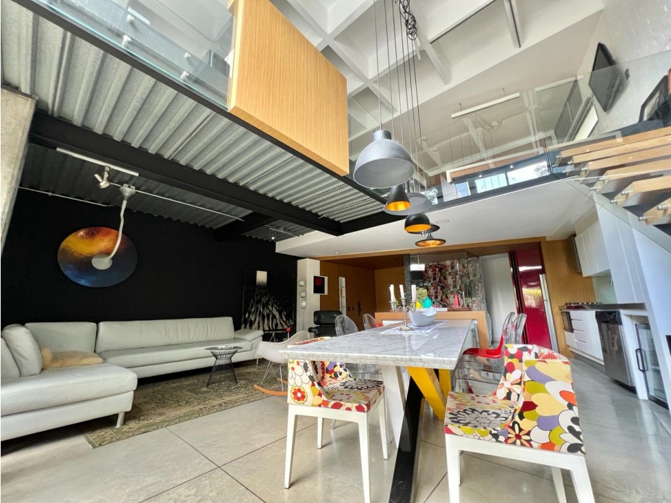 LOFT DÚPLEX CON TERRAZA PRIVADA Y JACUZZI EN EL POBLADO — foto 4