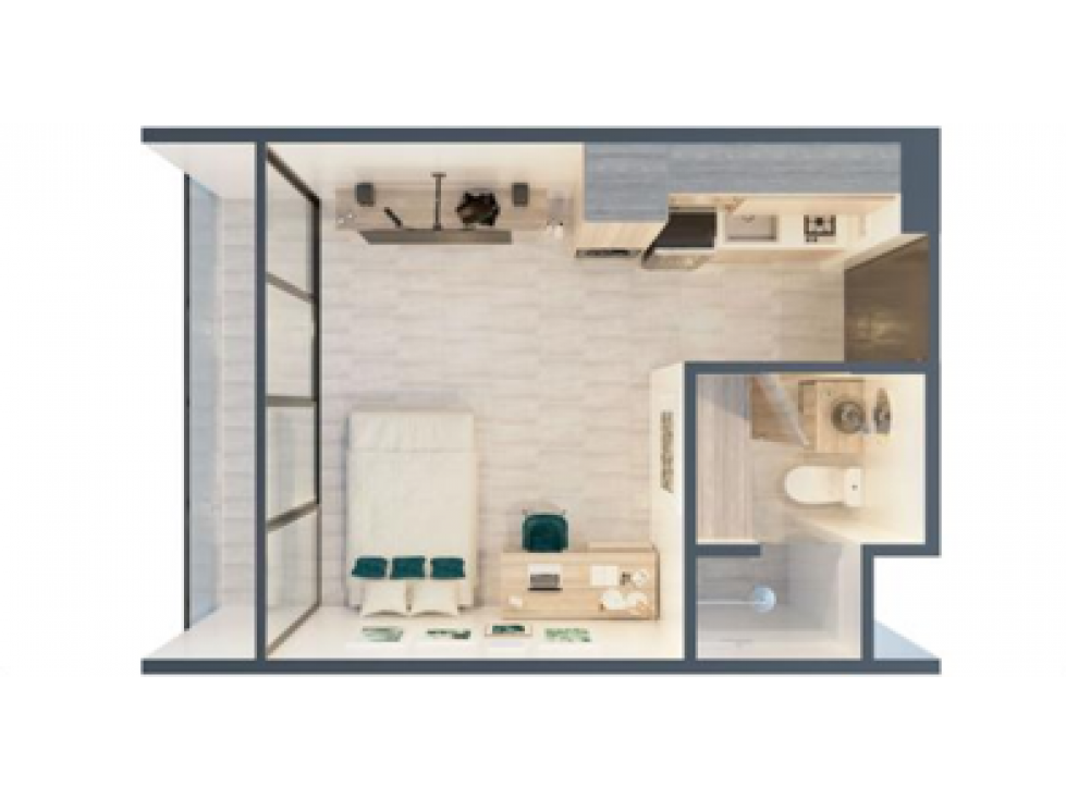 Moderno apartaestudio en Envigado ideal para rentas cortas — foto 4