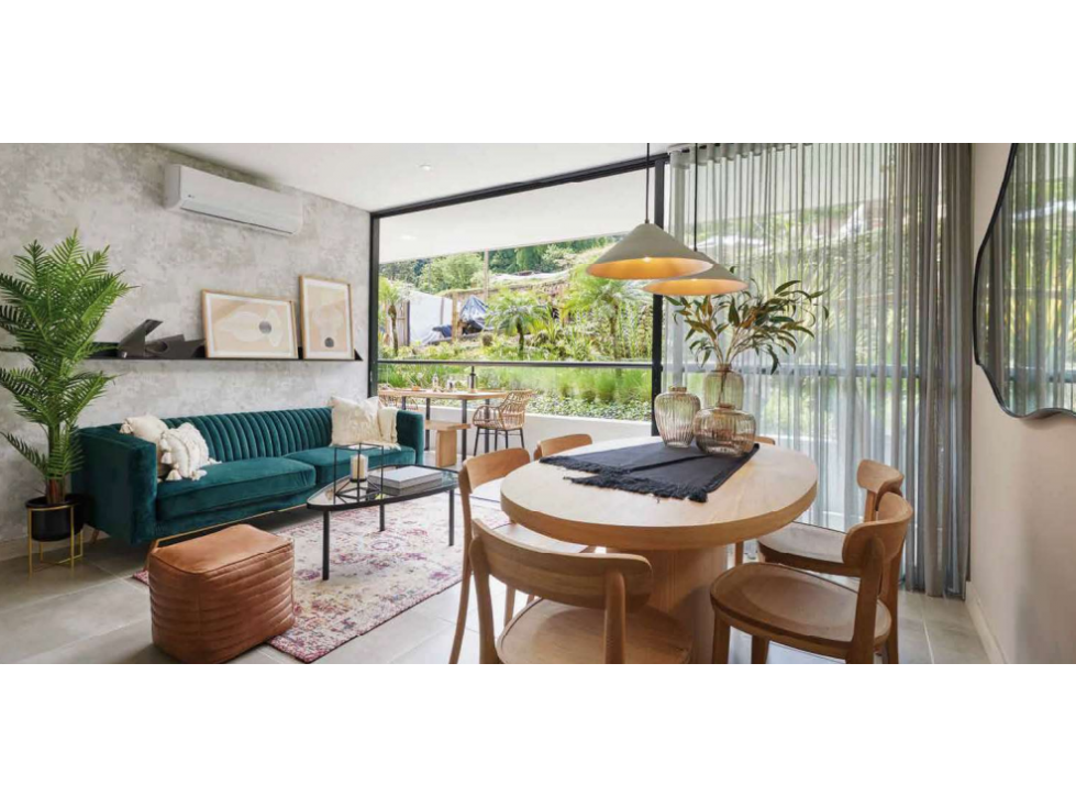 Live stylishly in Medellin:Modern apartment with luxury amenities