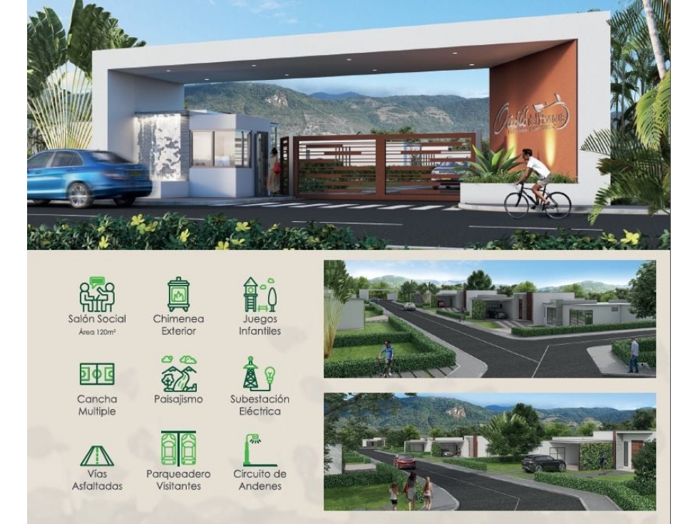 VENDO LOTES EN CONDOMINIO CAMPESTRE OASIS DEL BOSQUE CALARCA QUINDIO - 1