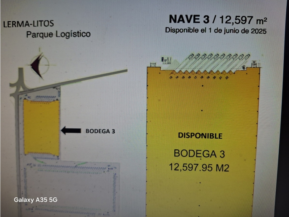 BODEGA DE 12,597.95 M2 LERMA DE ILLADA TOLUCA - 2