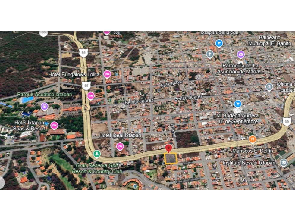 Excelentes Lotes Comerciales Sobre Vía Principal en Ixtapan de la Sal. - 2