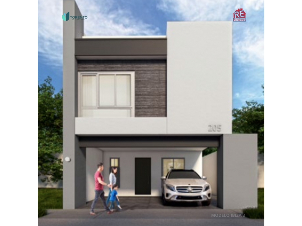 Casa en Venta Torento Residencial, Apodaca