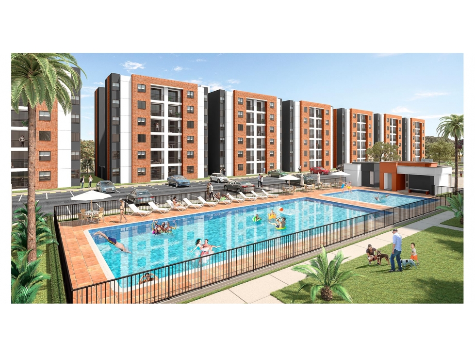 Parque Natura, vendo apartamento piso 6 parqueadero y ascensor Jamundí — foto 2
