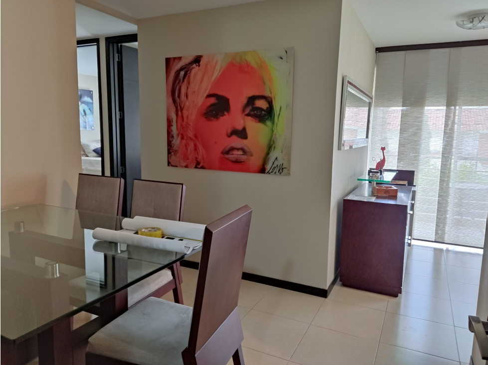 Vendo Apartamento amoblado en conjunto Tairona Valle del Lili Cali — foto 2
