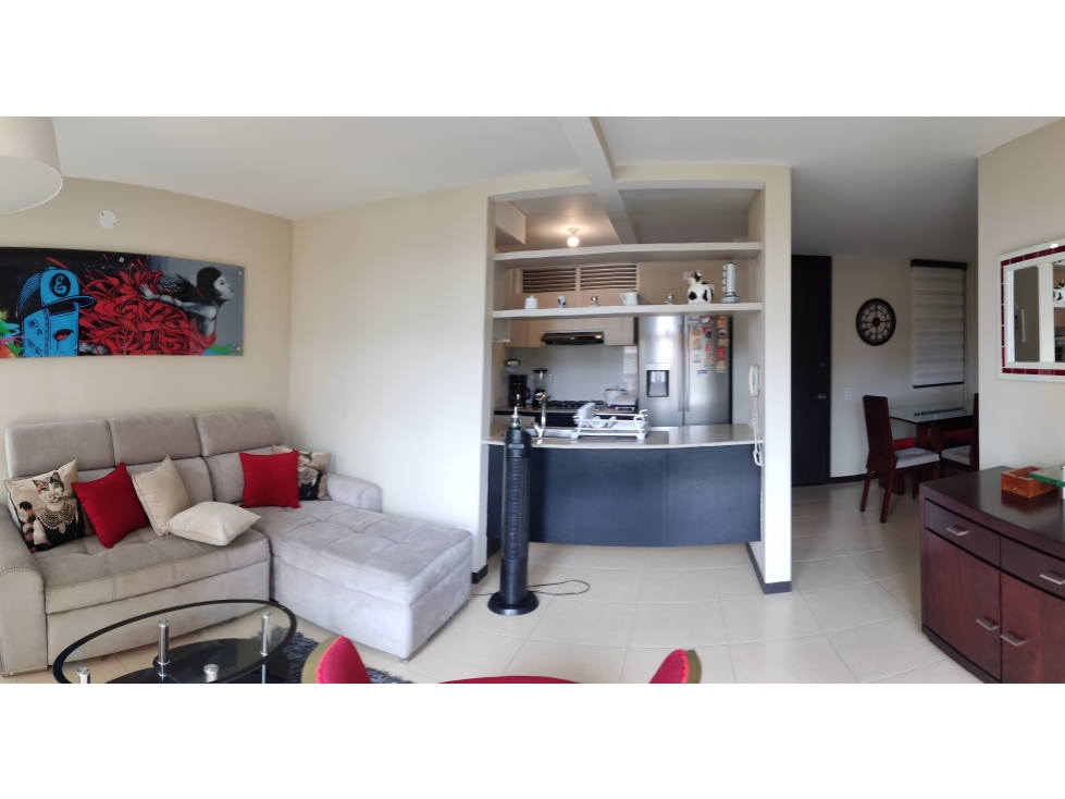 Vendo Apartamento amoblado en conjunto Tairona Valle del Lili Cali — foto 4