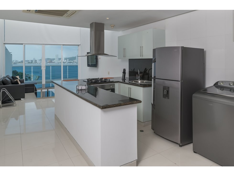 VENTA APARTAMENTO DUPLEX EN CASTILLOGRANDE FRENTE A LA BAHIA CARTAGENA — foto 6