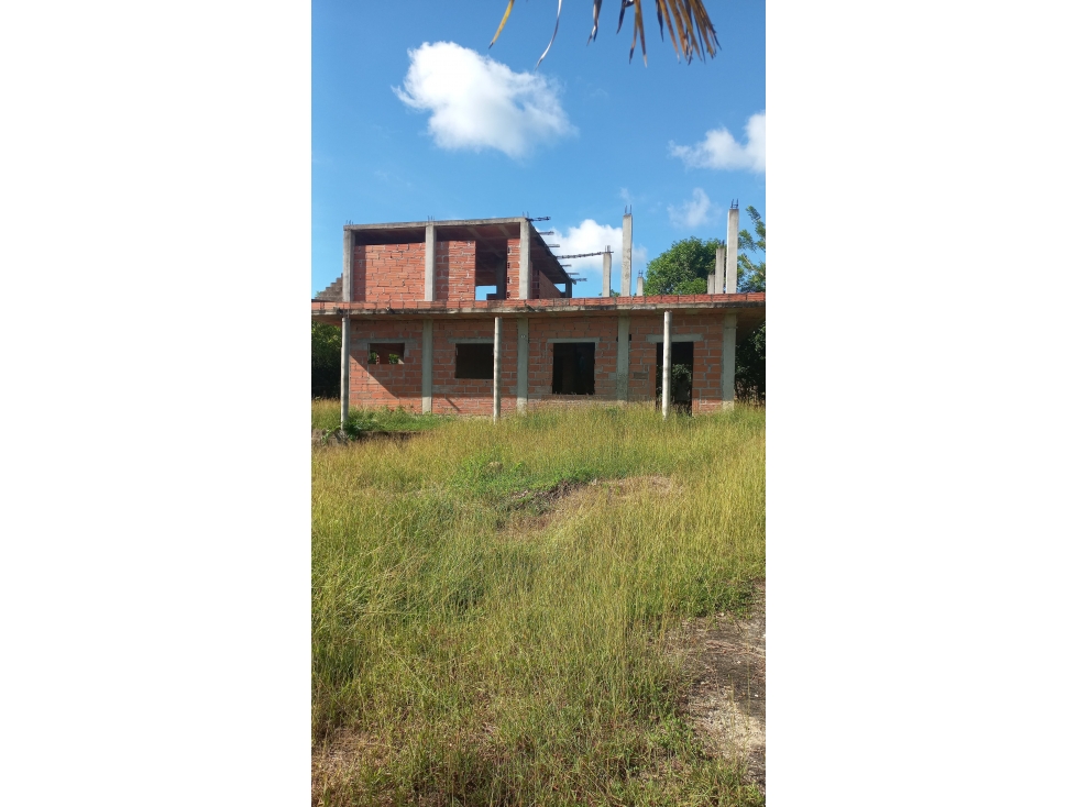 VENTA LOTE CON CONSTRUCCION EN OBRA GRIS, BONANZA-TURBACO - 6
