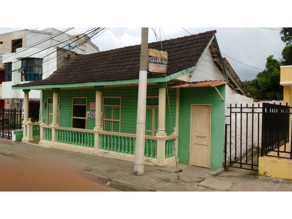 VENTA CASA LOTE EN EL BARRIO EL PRADO CARTAGENA DE INDIAS