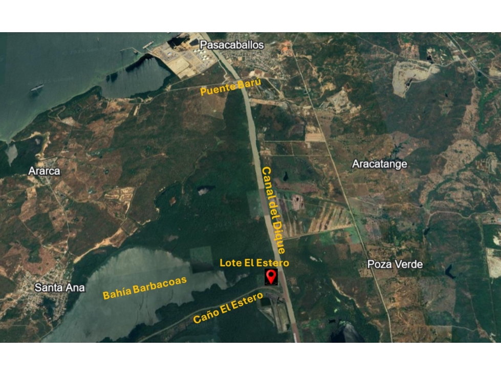 VENTA LOTE SOBRE EL CANAL DEL DIQUE EN CARTAGENA COLOMBIA — foto 4