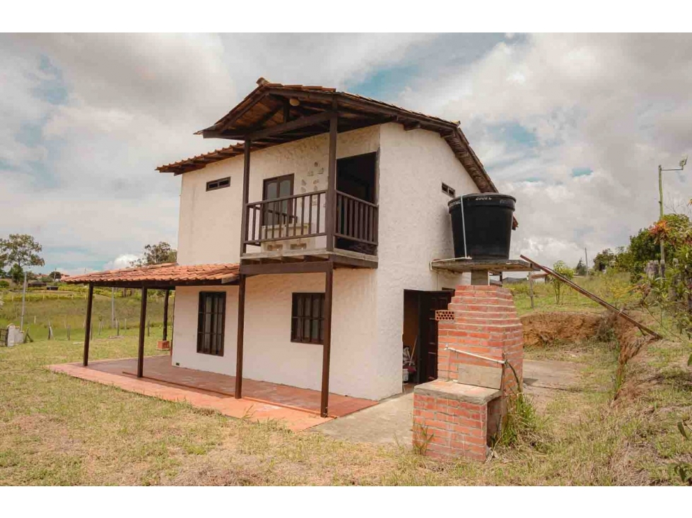 VENDO TERRENO CON CASA MESA DE LOS SANTOS - 4