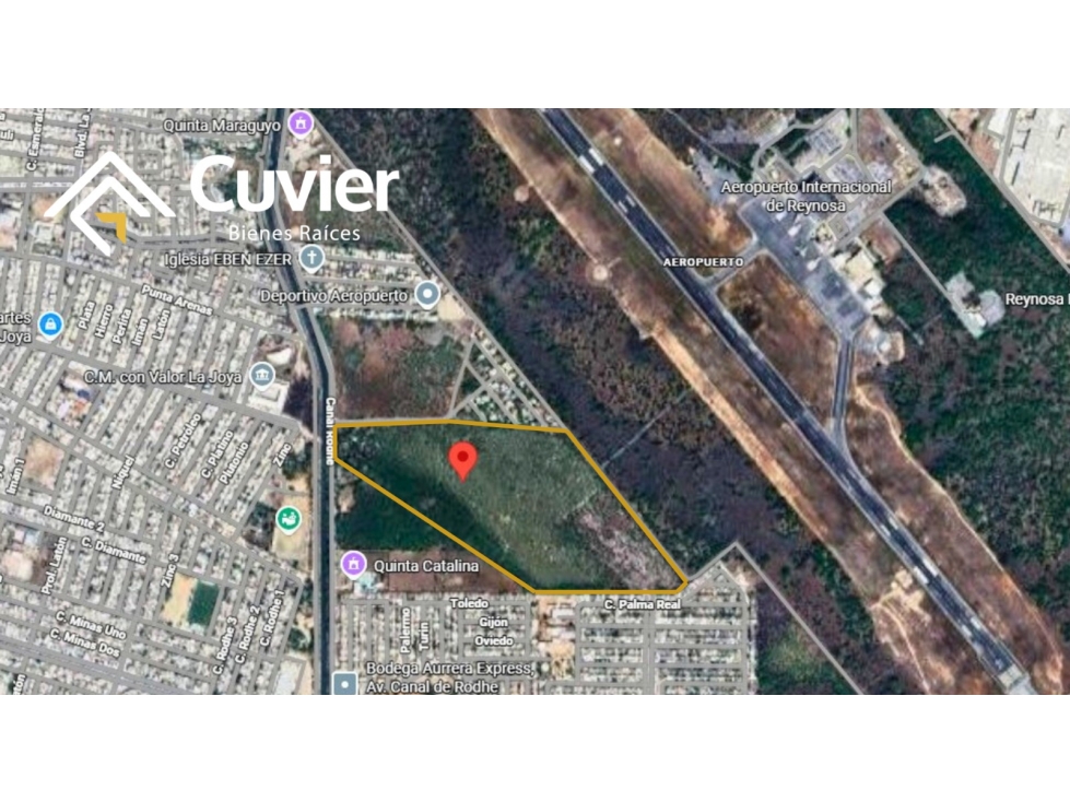TV2482-DE TERRENO EN VENTA, REYNOSA COL. LAS FUENTES — foto 2